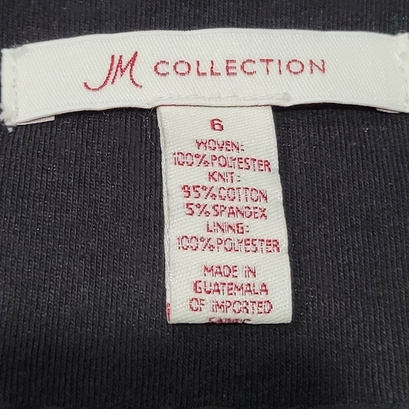 Size 6 Cotton Blend Tie Dye Multicolor Skirt Stretch Waist - Picture 4 of 5